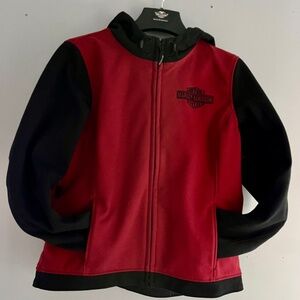 Harley Davidson Red & Black Riding Jacket